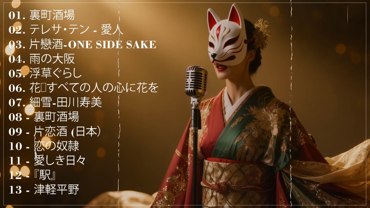 夜更けのバラード｜昭和演歌ラウンジ | Vintage Japanese enka lounge style