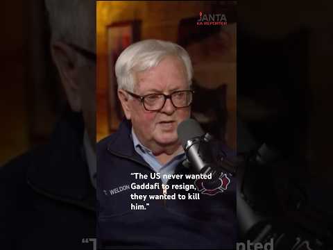 Former US Congressman reveals stunning facts on Gaddafi’s death | Janta Ka Reporter