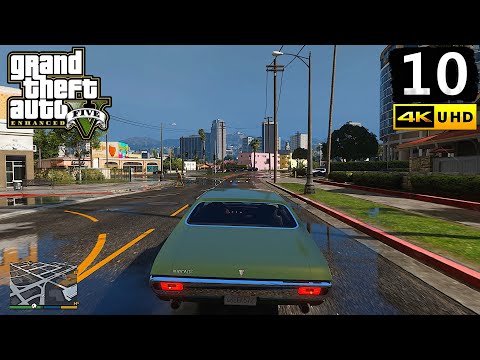 Grand Theft Auto V Enhanced Edition Gameplay Walkthrough Part 10 - PC 4K 60FPS No Commentary