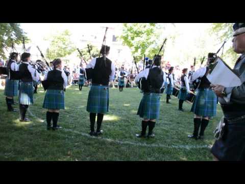 Greater Midwest Pipe Band G2 Kincardine 5 Jul 2014