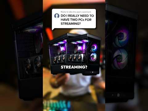 Do you need TWO PCs for streaming? 😳
