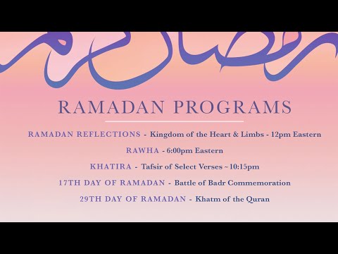 Kingdom of the Heart & Limbs 25 - Sublime Examples of Prophetic Character