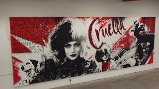 КРУЕЛЛА | Створення графіті «Круелла» від Disney