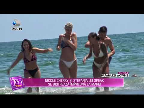Teo Show (10.07.) - Nicole Cherry si Stefania lui Speak, la mare! Cum au fost surprinse? Partea 2