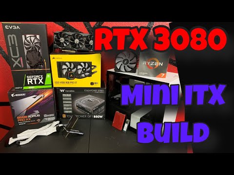 Fitting a RTX 3080 into a Mini ITX build#Ryzen#RTX3080