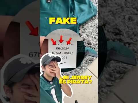 How do I know if my #NFL jersey is authentic? 🏈🎽🚨 #NFL #jersey #collection #soccer #nike #mexico ...