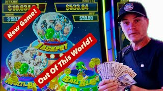 UNBELIEVABLE BIG BONUS on NEW Out of This World Slot!