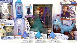Disney Frozen Collection Unboxing Review ASMR | Frozen Snow Color Reveal | Mystery Surprise Figure