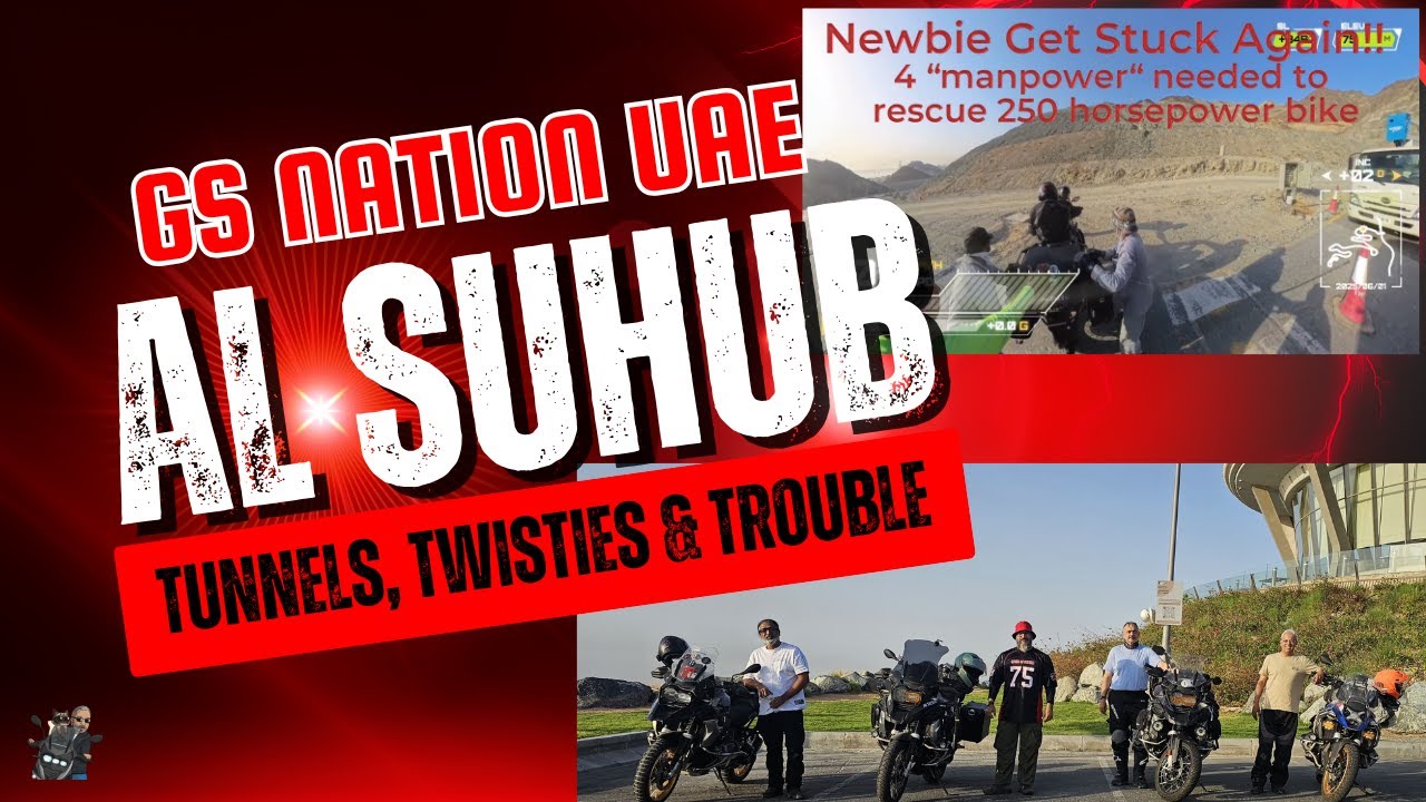 Can a Newbie Survive Al Suhub Road? 5 Tunnels and 6 Hairpins Above Khor Fakkan — watch the ride video