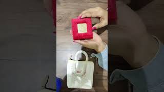 My1st Engagement Anniversary Gift??🎁 Gold ya diamond ? 😱 Unboxing #shorts #ytshorts #unboxing #gift