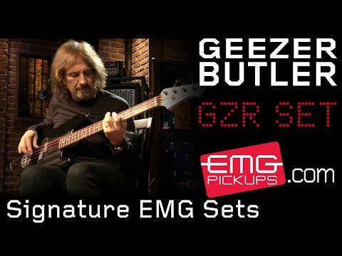 Geezer Butler of Black Sabbath Announces Signature EMG sets - EMGtv