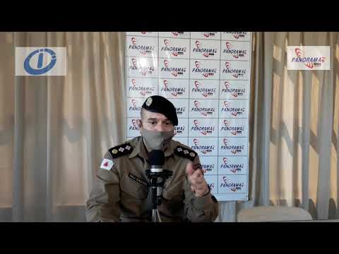 Major Sérgio de Castro fala dos 40 anos da mulher na PM, redução dos homicídios e assalto em Araçatuba