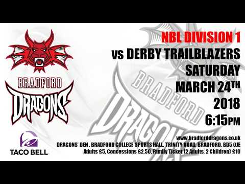 2018 03 24 Dragons vrs Derby Trailblazers
