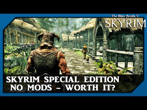 Skyrim Special Edition - Worth it without PS4 mods?