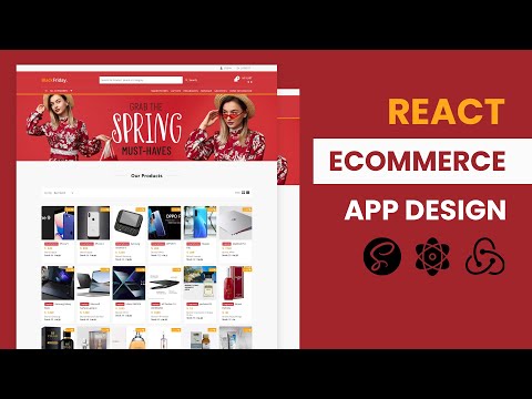 Demo: Ecommerce App using React JS and Redux with Fetch API | React JS Project for Beginners