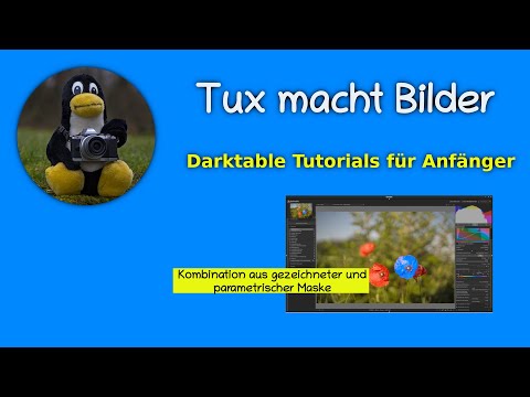 Kombination aus gezeichneter und parametrischer Maske in Darktable 3.6 [Tutorial deutsch]