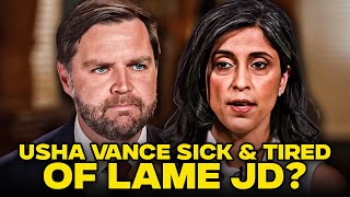 Analyst Provides Shocking Evidence That JD Vance And His Wife HATE Each Other