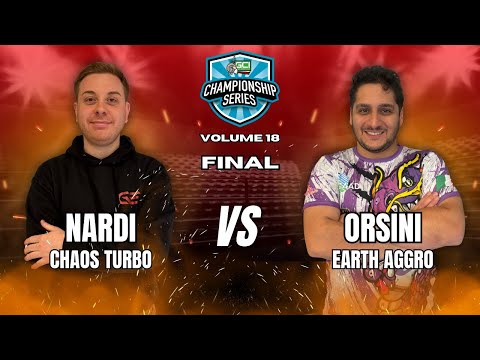 Goat Championship Series Vol.18 - FINAL Chaos Turbo (Nardi A.) VS Earth Aggro (Orsini D.)