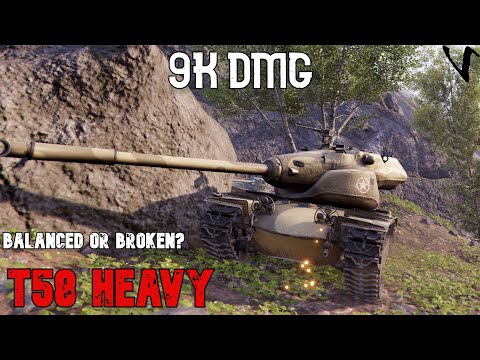 T58 Heavy: 9K Damage: WoT Console - World of Tanks Console