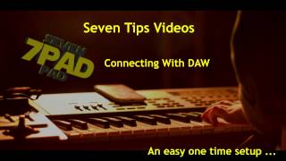 7Pad DAW Connection