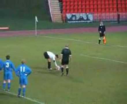 Paul Thompson Scores Against Whitby