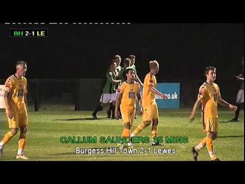 Burgess Hill Town 2-1 Lewes 23/09/15 - MATCH HIGHLIGHTS