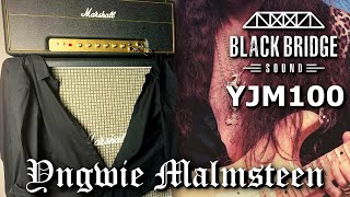 Video thumbnail for Marshall YJM100 Demo - Yngwie Malmsteen Signature Amp by Black Bridge Sound