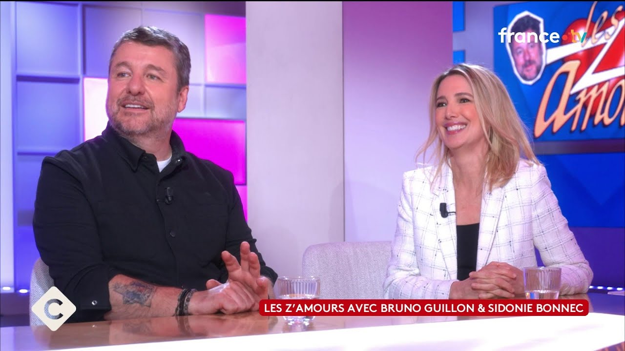 Bruno Guillon & Sidonie Bonnec, duo complice