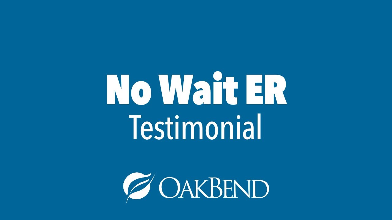No-Wait ER Testimonial - Video Thumbnail