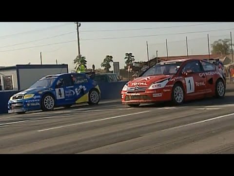 One of the Best A Finals European Rallycross 2006 Division One Lars Larsson Sverre Isachsen Poland.