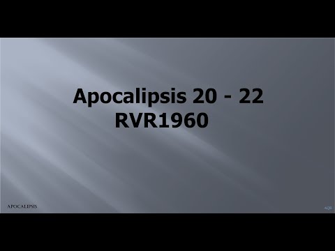 La Biblia hablada / Apocalipsis 20 - 22