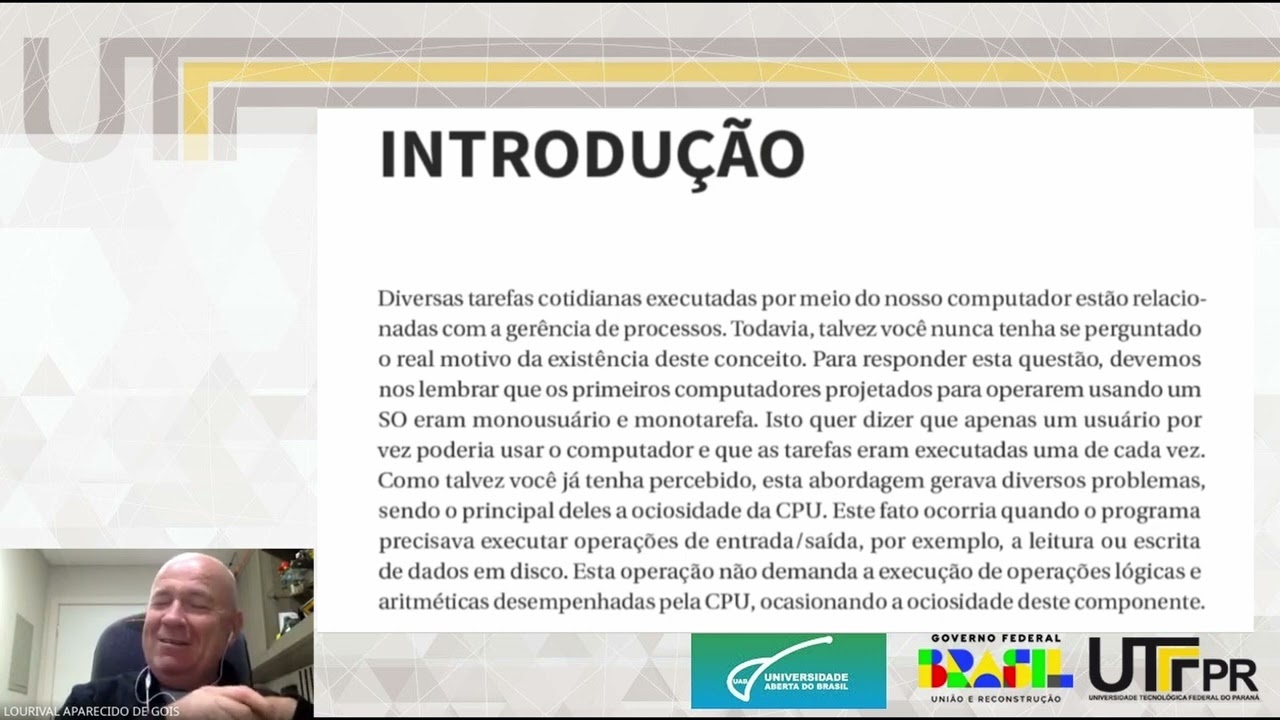 Aula 2 - Sistemas Operacionais - Prof. Lourival Aparecido Góis