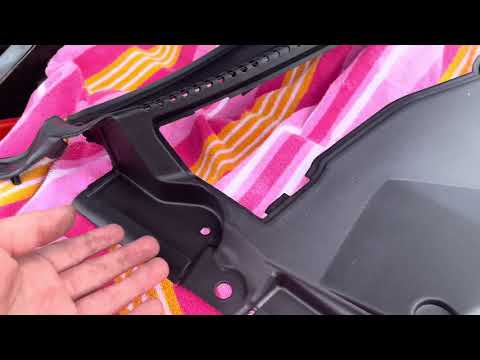 How to Replace a Broken Windshield Cowl on a Dodge Charger | DIY Guide