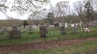 preview picture of video 'Perimeter of Union Cemetery in Easton CT'