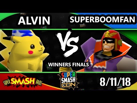 SSC 2018 SSB - CLN | Alvin (Pikachu) Vs. PG | SuPeRbOoMfAn (Captain Falcon) - Smash 64 WF