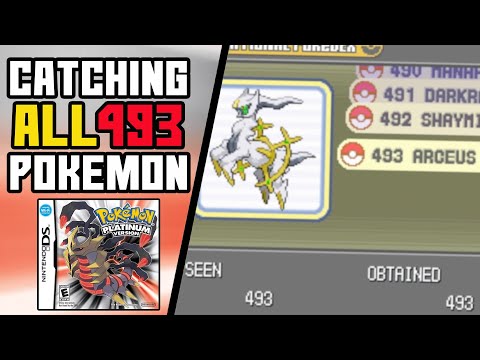 I Completed Pokemon Platinum's OUTRAGEOUS Pokedex