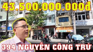 BÁN NHÀ MẶT TIỀN ĐƯỜNG NGUYỄN CÔNG TRỨ QUẬN 1, GIÁ 43,5Tỷ #batdongsan #tinvilla