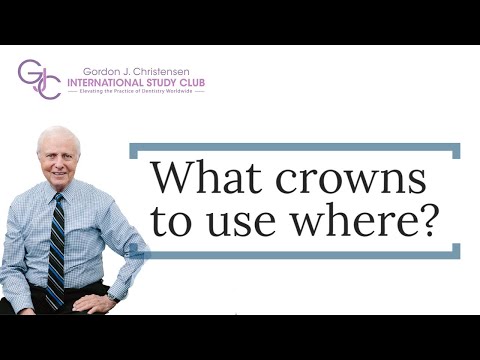 What crowns to use where?