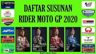 Download lagu daftar susunan pembalap moto gp 2020 mp3