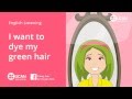 English Listening for Beginners: I Want to Dye my ...