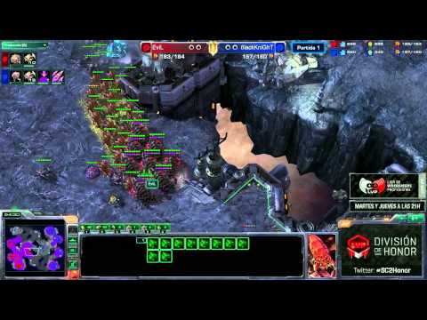Evil vs ßlackKnight (ZvZ) - División de Honor - Grupo B Ronda 2