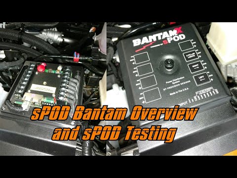 sPOD Bantam for JL and sPOD Testing