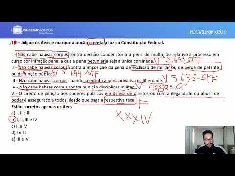PC-PR MARATONA DE QUESTÕES DIREITO CONSTITUCIONAL - PONTO A PONTO DO EDITAL - PROF. NAZÁRIO
