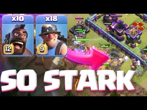 QC HYBRID in der CLANKRIEGSLIGA für 3 Sterne | Clash of Clans (deutsch)