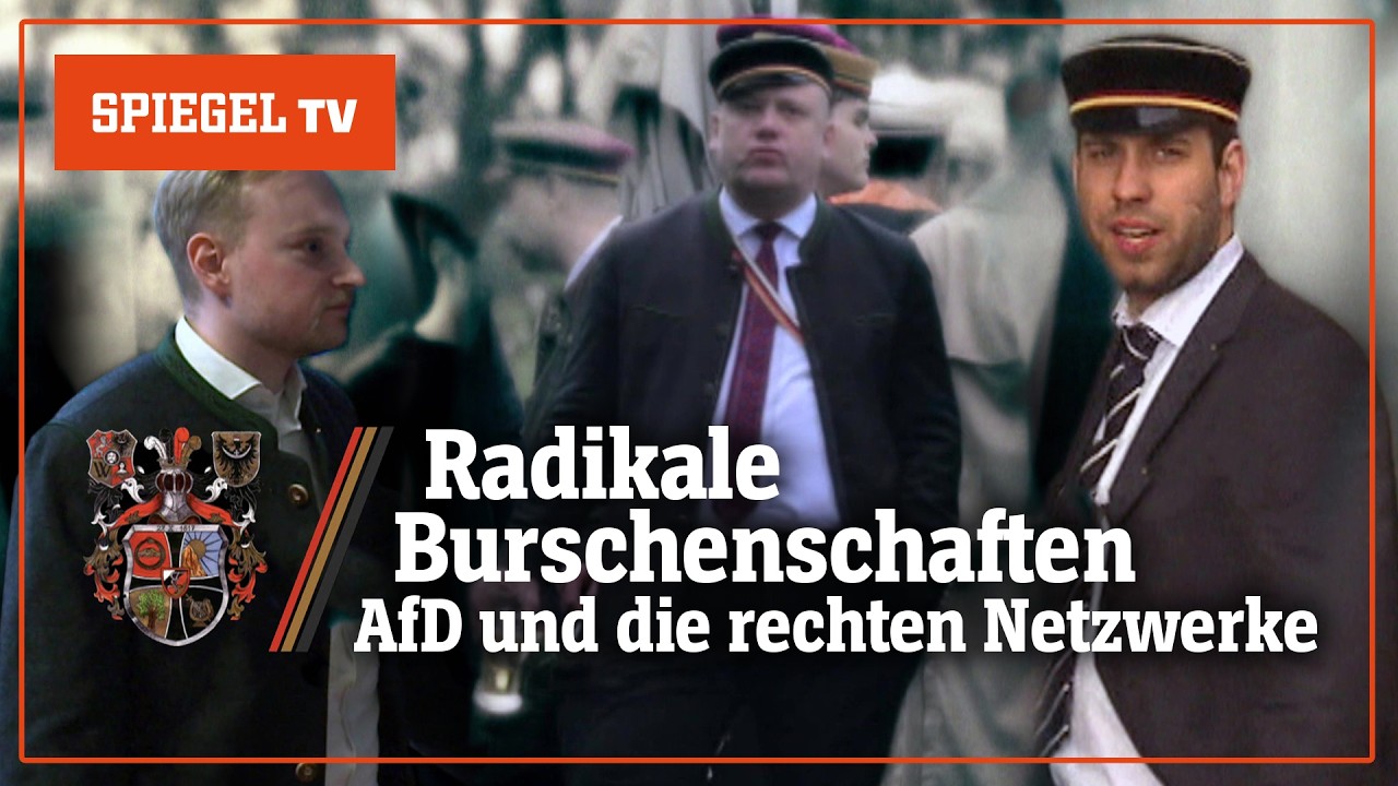 Rechtes Netzwerk – die AfD und radikale Burschenschaften | SPIEGEL TV