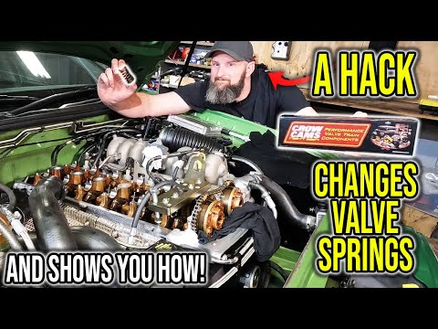 Barra Valve Spring Install - In Car & Without Removing Timing Cover? (And YOU Can Too)