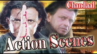 Chandaal Movie  Action Scenes  Mithun Chakraborty 