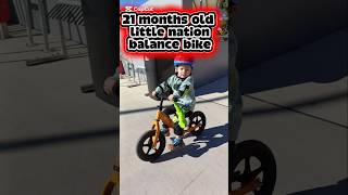 【balance bike】little nationのバランスバイクに乗る2歳児#balancebike #toddlers #littlenation