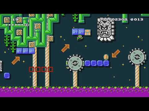 Night Forest Speedrun (20sec) by Exodas - Super Mario Maker 2 - No Commentary 1bu