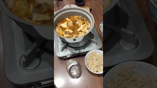 キムチ鍋の日。  #日常 #vlog #節約レシピ #犬のいる生活 #犬のいる暮らし #鍋